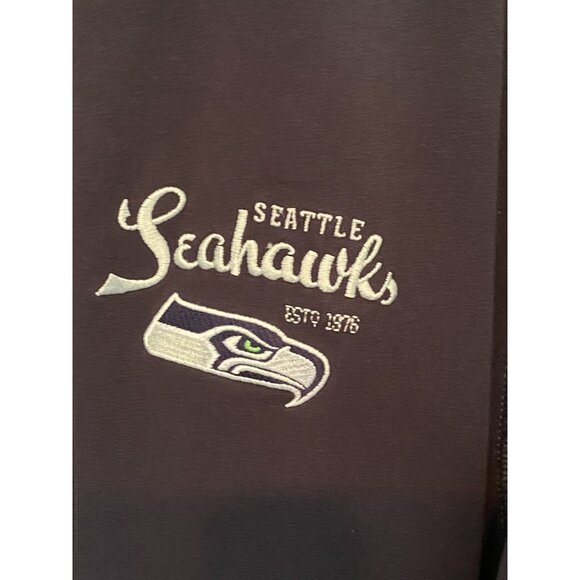 Seattle Seahawks Blue 1/4 Zip Pullover Men's 2XL Tommy Bahama NFL - Picture 10 of 12